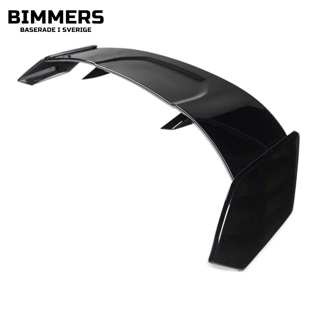 Bakspoiler BMW 1-serie F40 2019-2024 M Sport Pro, blank svart, bild 2