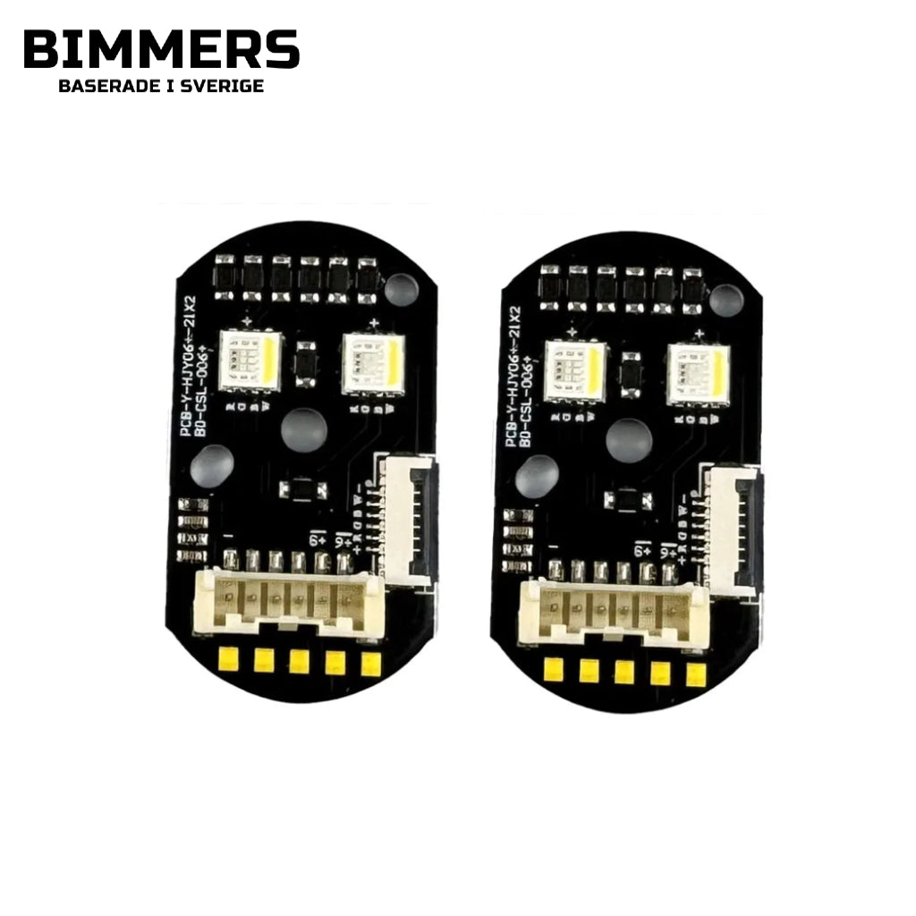 Bimmers™ Gula DRL moduler BMW 5-serie G30/G31/F90 Pre-LCI Adaptive LED