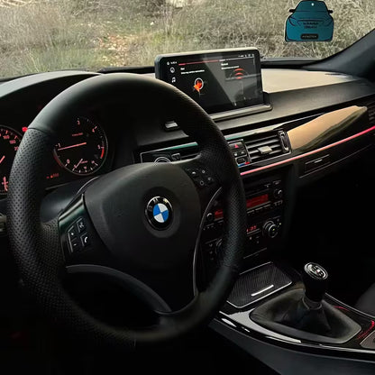 BMW E90 med en 10.25 tums Android skärm installerad