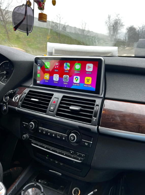 Bimmers™ Android bilstereo med trådløs Apple CarPlay, Android Auto (passer til E70, E71)