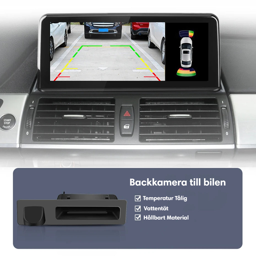 Bimmers™ Android bilstereo med trådløs Apple CarPlay, Android Auto (passer til E70, E71)