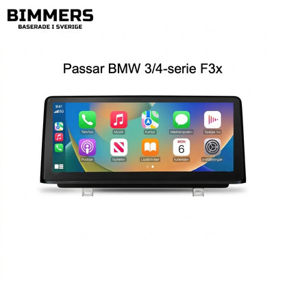 Bimmers™ Linux-skärm med Apple CarPlay & Android Auto för BMW 3/4-serie F30/F31/F32/F34/F36 (10.25" / 12.3")
