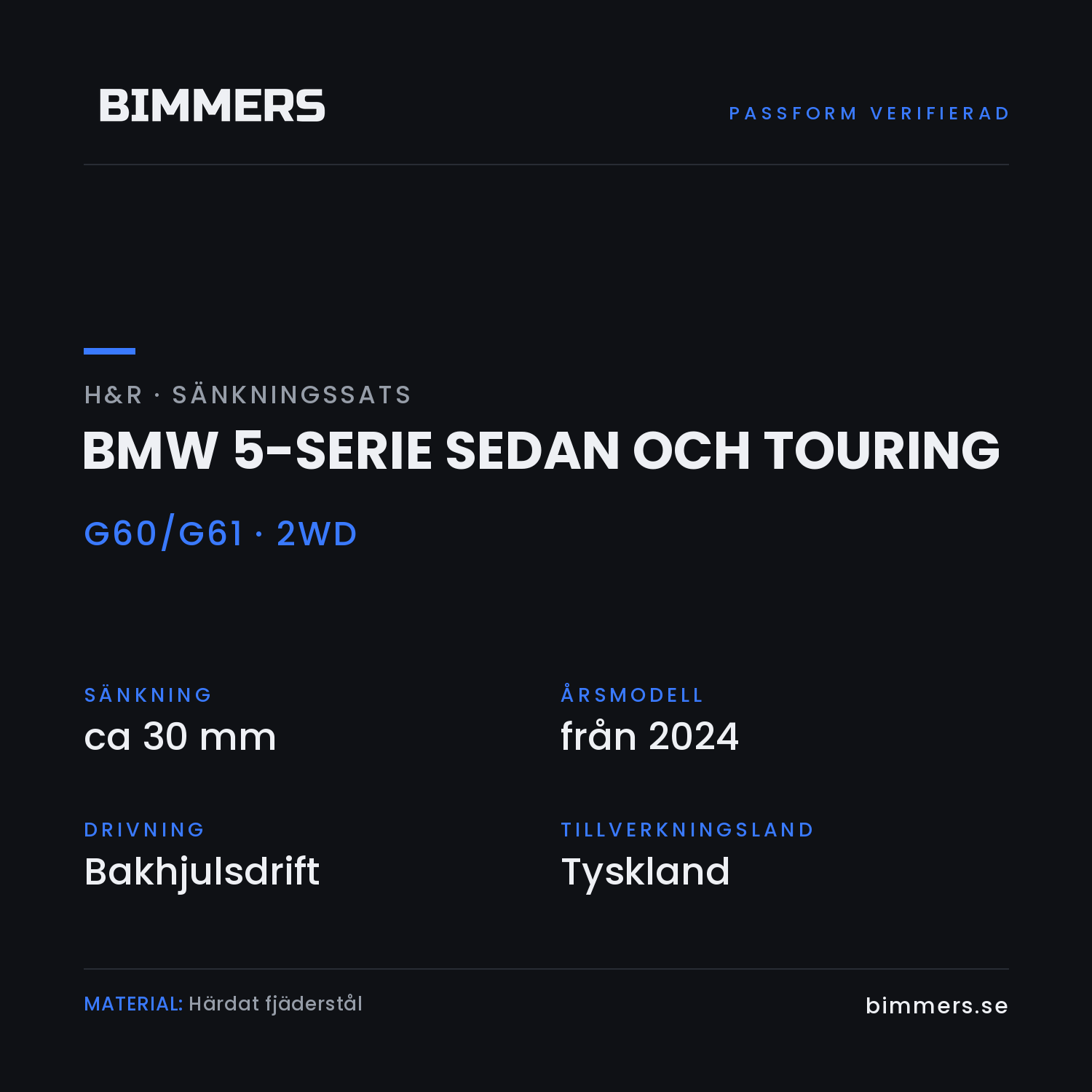 Faktabild som innehåller information gällande passform av HR-28548-2