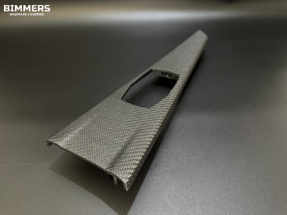 Bimmers™ Äkta kolfiberlist till mittkonsol (Passar F30, F31, F32, F33, F34, F36)