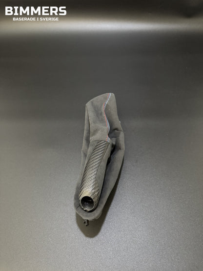 Bimmers™ Handbromshandtag i Äkta Kolfiber & Alcantara (Passar F30, F31, F32, F33, F34, F36)
