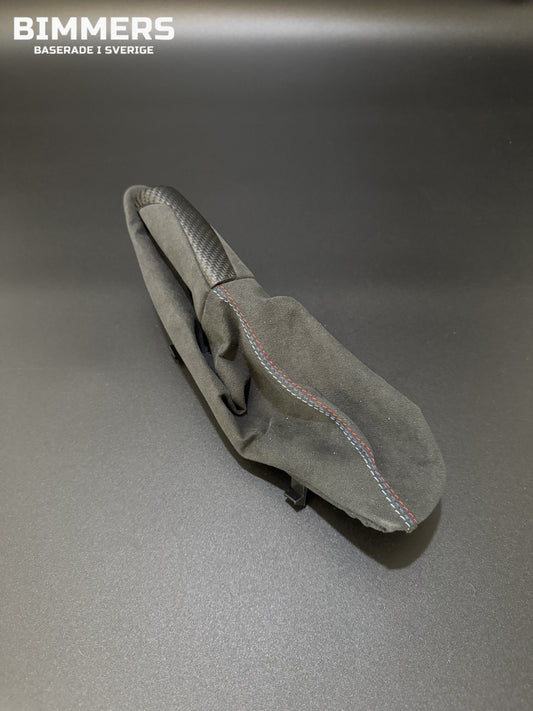 Bimmers™ Handbromshandtag i Äkta Kolfiber & Alcantara (Passar F30, F31, F32, F33, F34, F36)