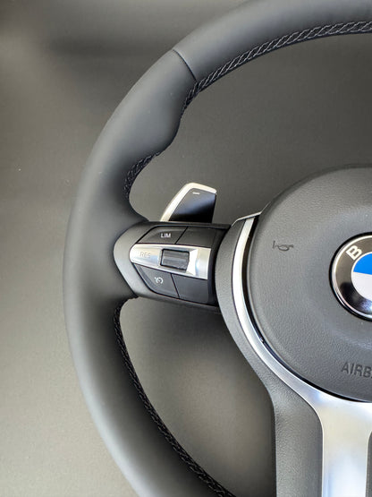 BMW M Sport Ratt i läder, inklusive original Airbag (Passar F1X, F2X, F3X, X1, X3, X4, X5, X6)