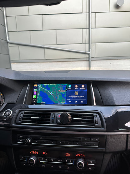Bimmers™ Linux Skärm trådlös Apple CarPlay & Android Auto för BMW 5-serie F10/F11