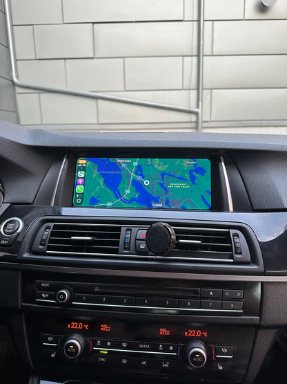 Bimmers™ Linux Skärm trådlös Apple CarPlay & Android Auto för BMW 5-serie F10/F11