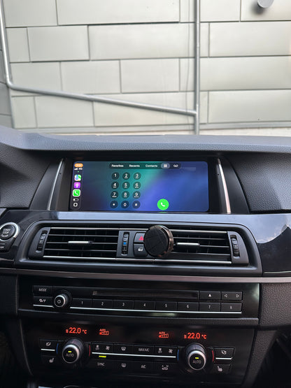 Bimmers™ Linux Skärm trådlös Apple CarPlay & Android Auto för BMW 5-serie F10/F11