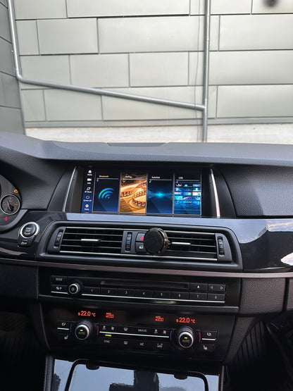 Bimmers™ Linux Skärm trådlös Apple CarPlay & Android Auto för BMW 5-serie F10/F11