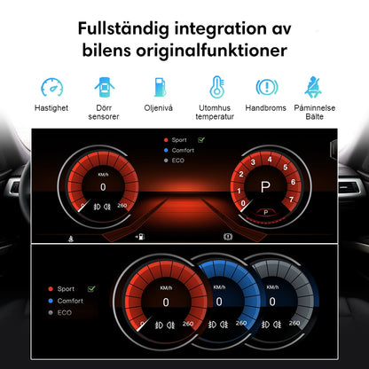 Bimmers™ Android bilstereo med trådlös Apple CarPlay, Android Auto (Passar E90/E91/E92/E93)