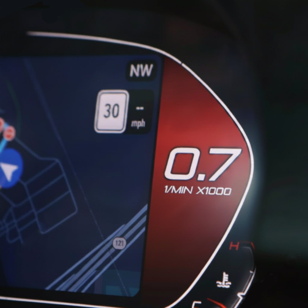 Bimmers™ Digitalt mätarhus Trådlös Apple CarPlay, Android Auto (F1x, F2x, F3x, F4x, E6x, E9x)