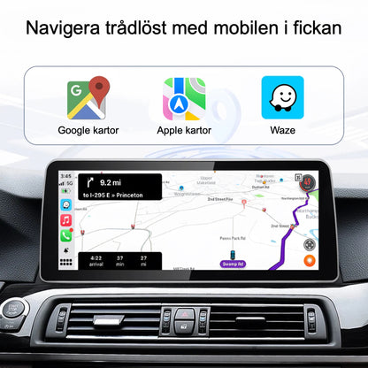 Bimmers™ 12.3" Android-skärm för BMW 5-serie (F10/F11) med Apple CarPlay & Android Auto