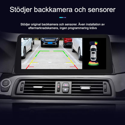 Bimmers™ 12.3" Android-skärm för BMW 5-serie (F10/F11) med Apple CarPlay & Android Auto