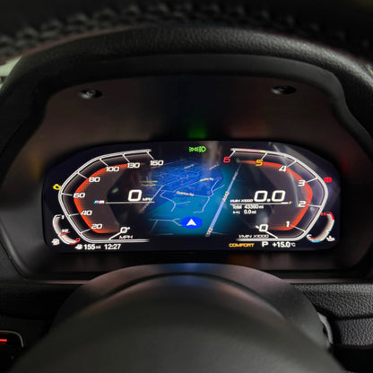 Bimmers™ Digitalt mätarhus Trådlös Apple CarPlay, Android Auto (F1x, F2x, F3x, F4x, E6x, E9x)