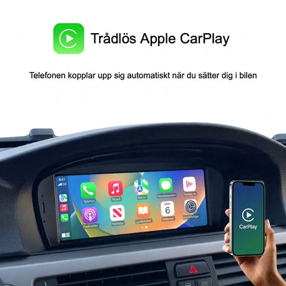 Bimmers™ Linux-skärm trådlös Apple CarPlay/Android Auto (För E60, E61, E90, E91, E92, E93)