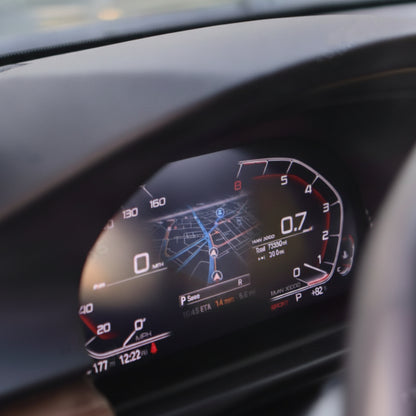 Bimmers™ Digitalt mätarhus Trådlös Apple CarPlay, Android Auto (F1x, F2x, F3x, F4x, E6x, E9x)