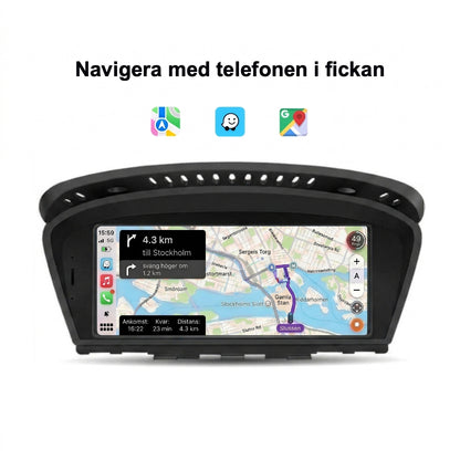 Bimmers™ Linux-skärm trådlös Apple CarPlay/Android Auto (För E60, E61, E90, E91, E92, E93)