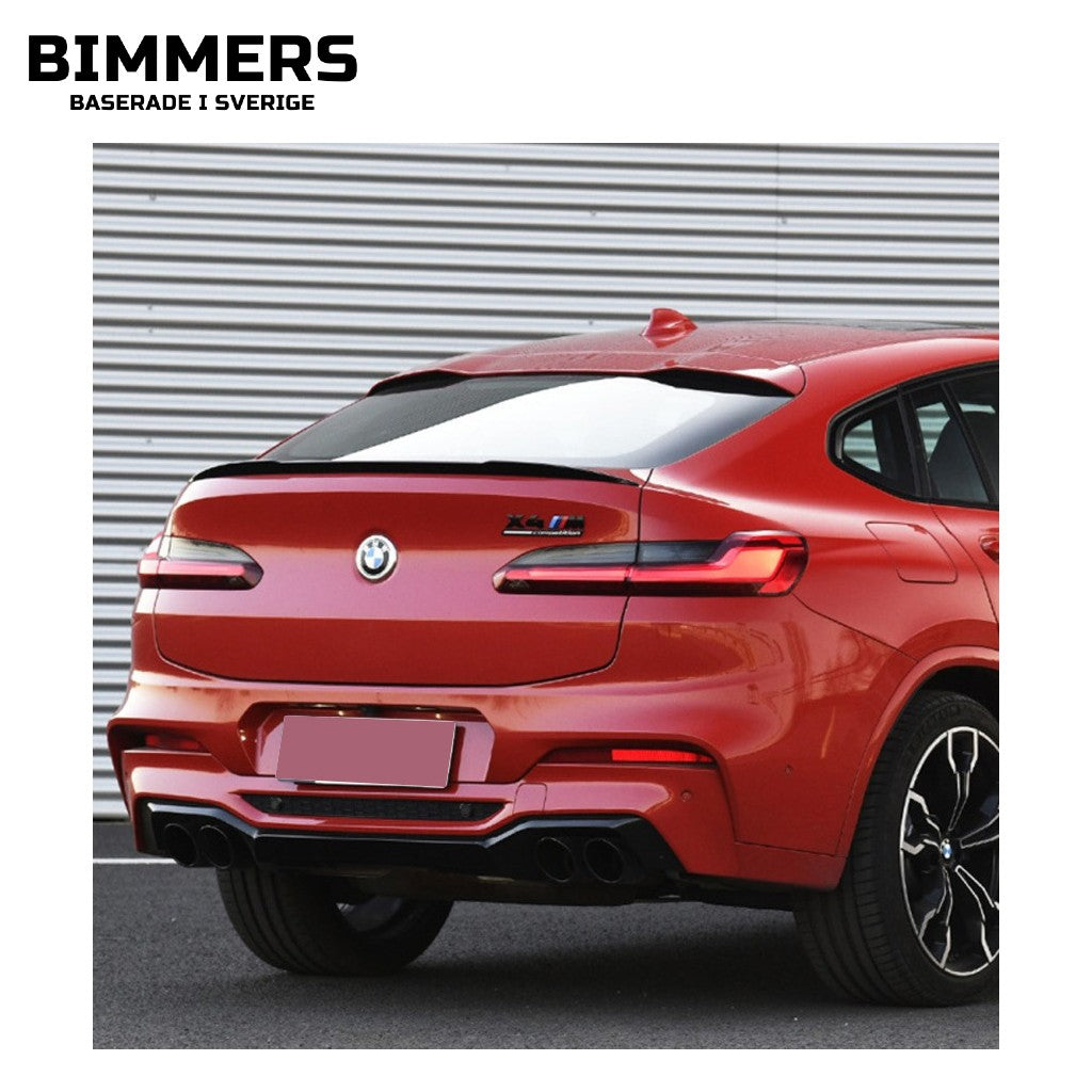 Bakspoiler BMW X4 G02 från 2018, blank svart, bild 6