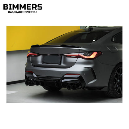 Bakspoiler KORE BMW 4-serie G22, blank svart, bild 2
