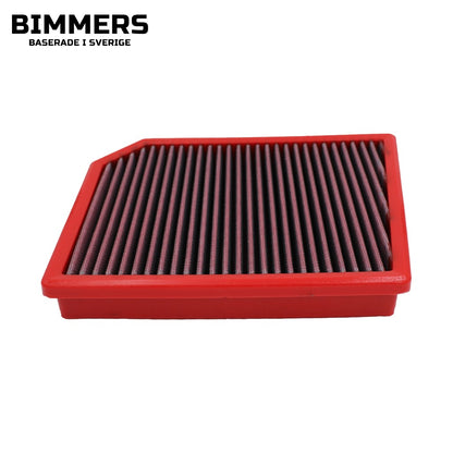 BMC Sportluftfilter FB01091, tvättbart flerlagrat bomullsfilter