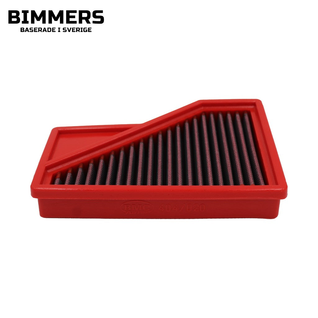 BMC Sportluftfilter FB404/20, tvättbart flerlagrat bomullsfilter