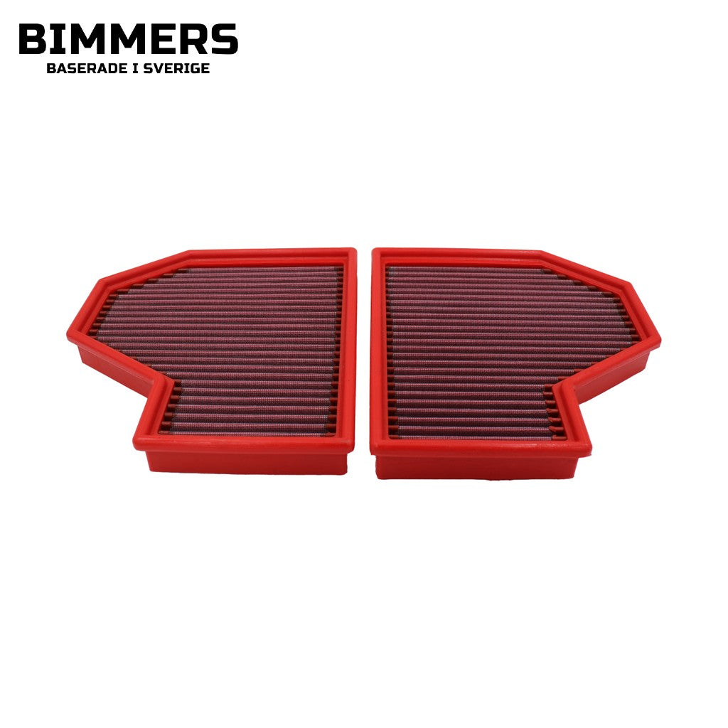 BMC Sportluftfilter FB447/01, tvättbart flerlagrat bomullsfilter