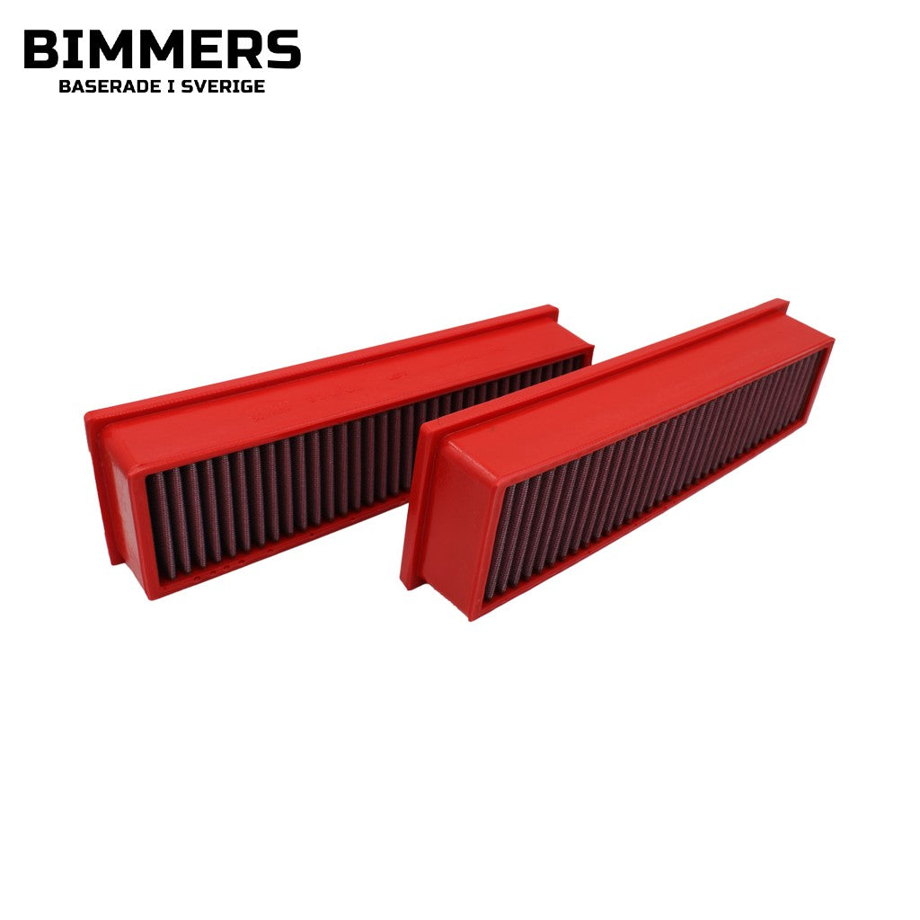 BMC Sportluftfilter FB654/20, tvättbart flerlagrat bomullsfilter