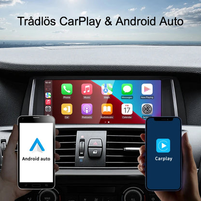 Trådlös Apple CarPlay och Android Auto med Bimmers Androidskärm för BMW X3 och X4 (F25, F26)
