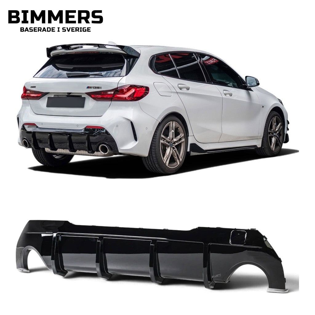 Diffusor BMW 1-serie F40 2019-2024 M Sport, utförande 2, bild 1