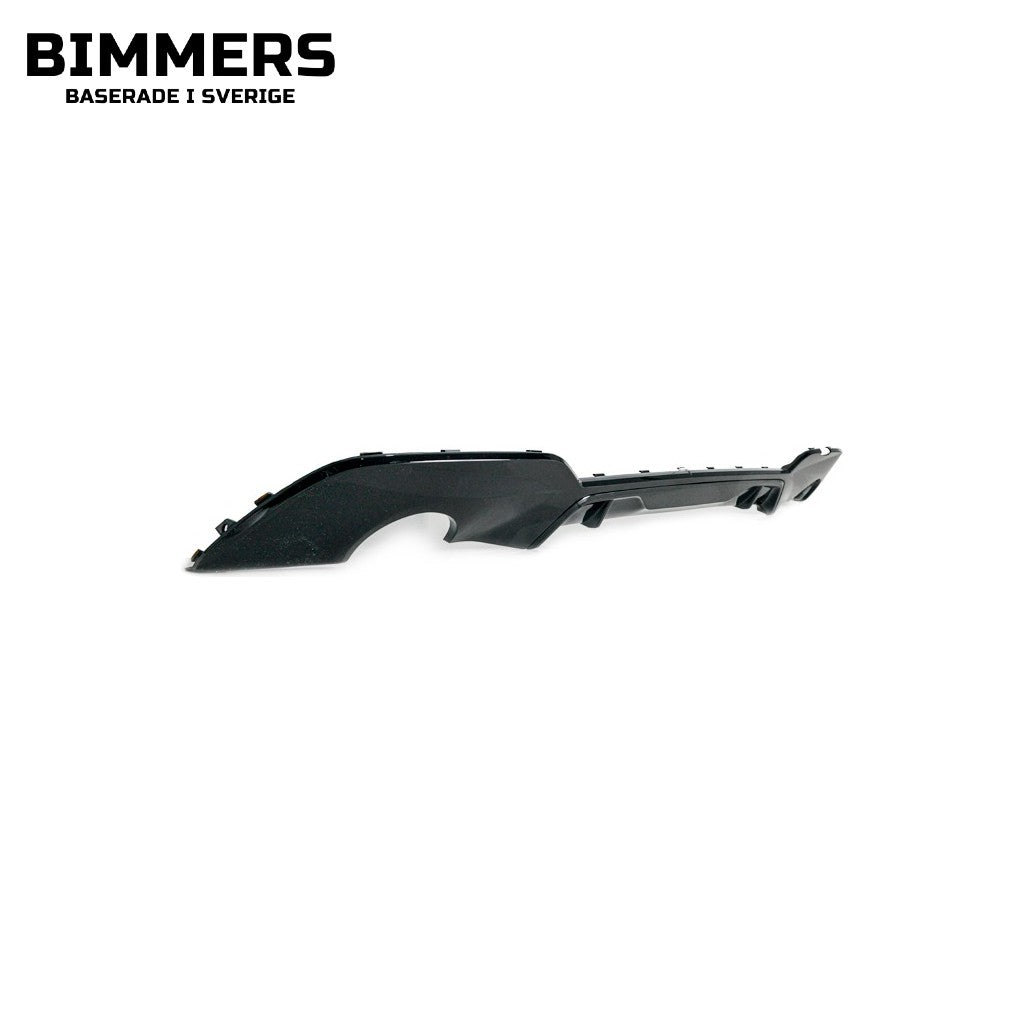 Diffusor BMW 3-serie G20 Pre LCI till 2022 M Sport, blank svart, bild 4