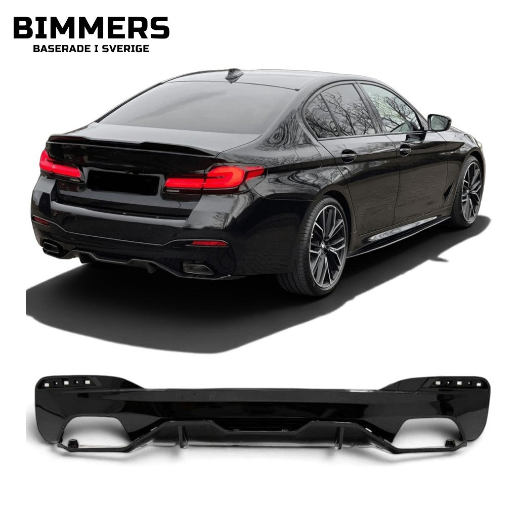 Diffusor BMW 5-serie G30 G31 2017-2024 M Sport, utförande 4, bild 1
