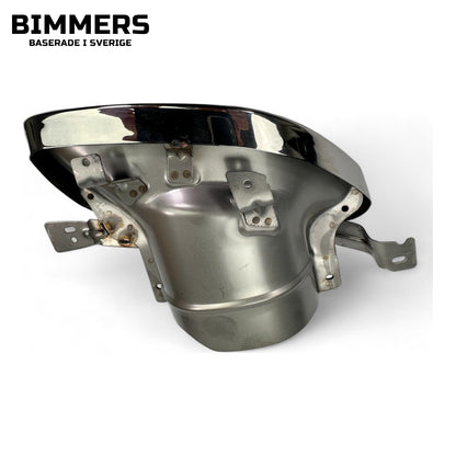 Diffusor med ändrörsblenden BMW 3-serie G20 G21 LCI från 2022 M Sport, kromade ändrörsblenden, bild 4