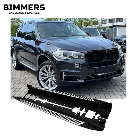 Fotsteg BMW X5 F15 2013-2018, rostfritt stål, bild 1