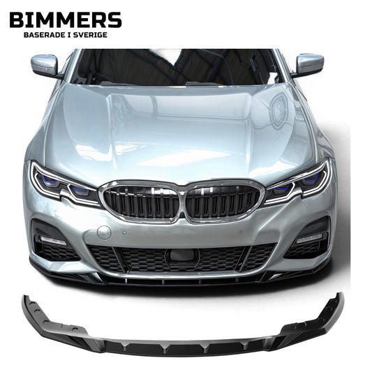Frontläpp Apex BMW 3-serie G20 G21 Pre LCI 2019-2022 M Sport, blank svart, bild 1