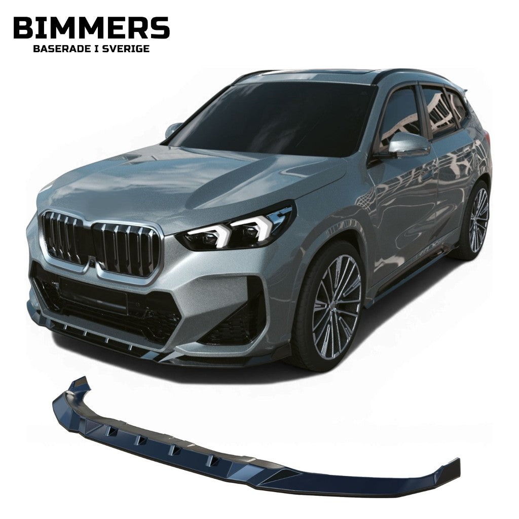 Frontläpp Apex BMW X1 U11 från 2022 M Sport, blank svart, bild 1