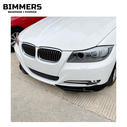 Frontläpp BMW 3-serie E90 E91 LCI 2008-2012 M Sport, blank svart, bild 3