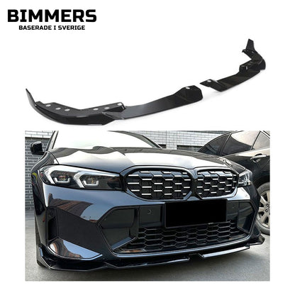 Frontläpp BMW 3-serie G20 G21 LCI från 2022 M Sport, blank svart, bild 1