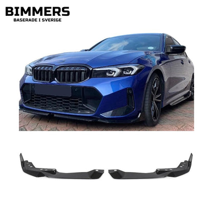 Frontläpp BMW 3-serie G20 G21 LCI från 2022 M Sport, blank svart, bild 2