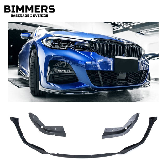 Frontläpp BMW 3-serie G20 G21 Pre LCI till 2022 M Sport, blank svart, bild 1