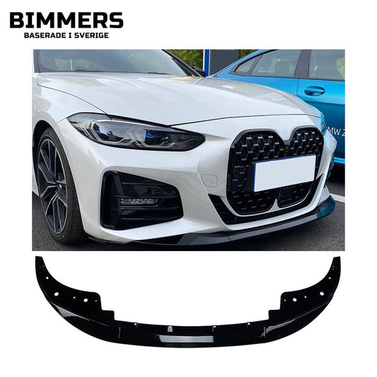 Frontläpp BMW 4-serie G22 G23 från 2020 M Sport, blank svart, bild 1