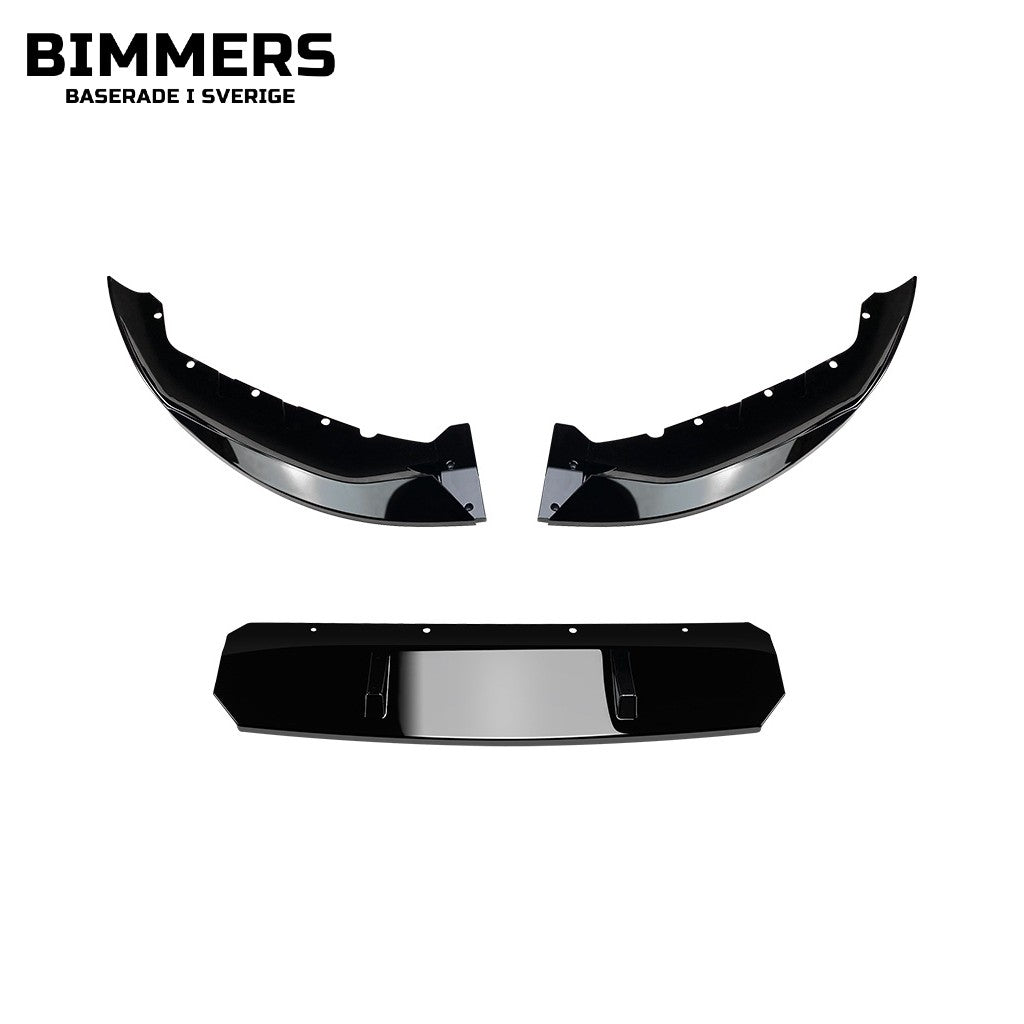 Frontläpp BMW 5-serie G30 G31 LCI från 2020 M Sport, blank svart, bild 2