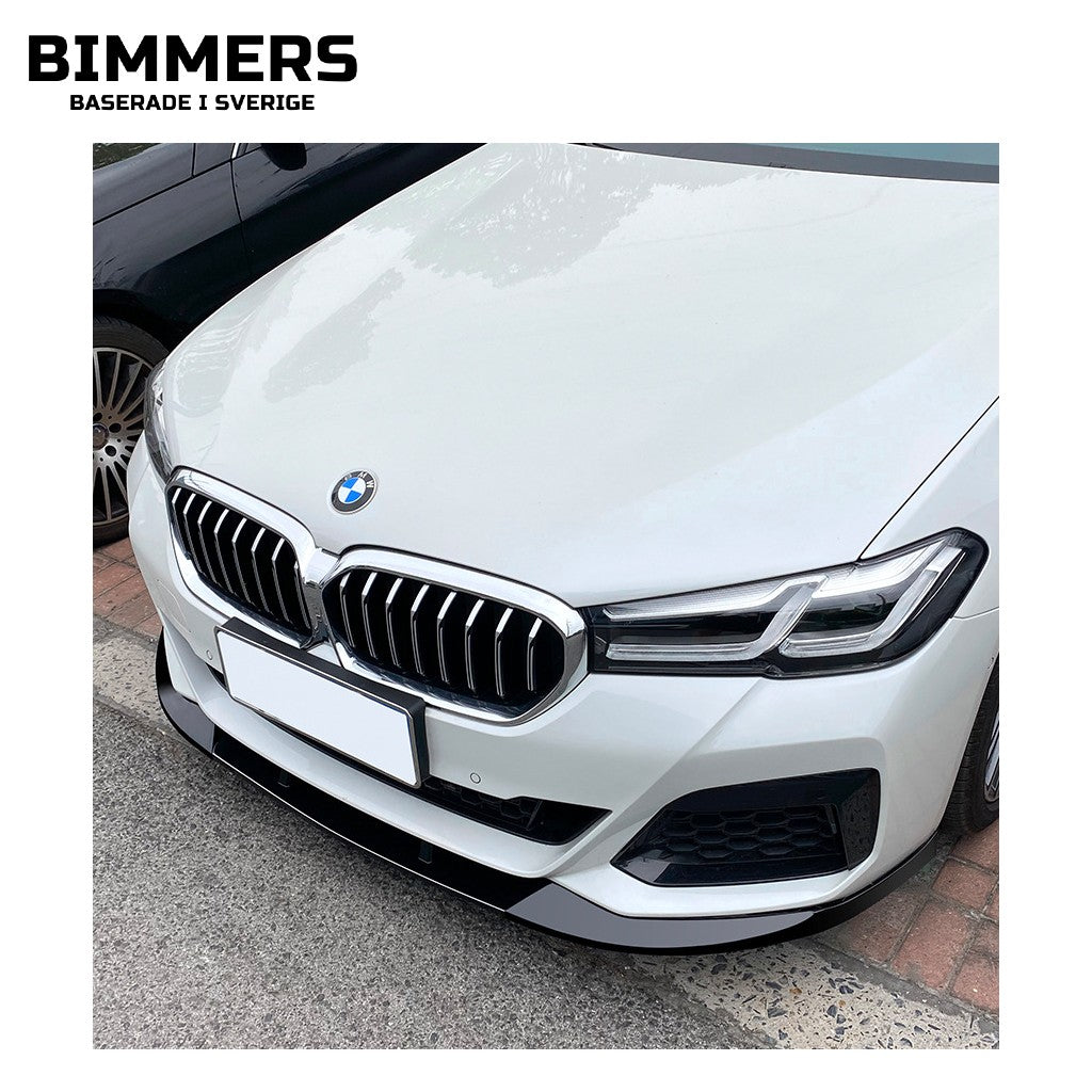 Frontläpp BMW 5-serie G30 G31 LCI från 2020 M Sport, blank svart, bild 3
