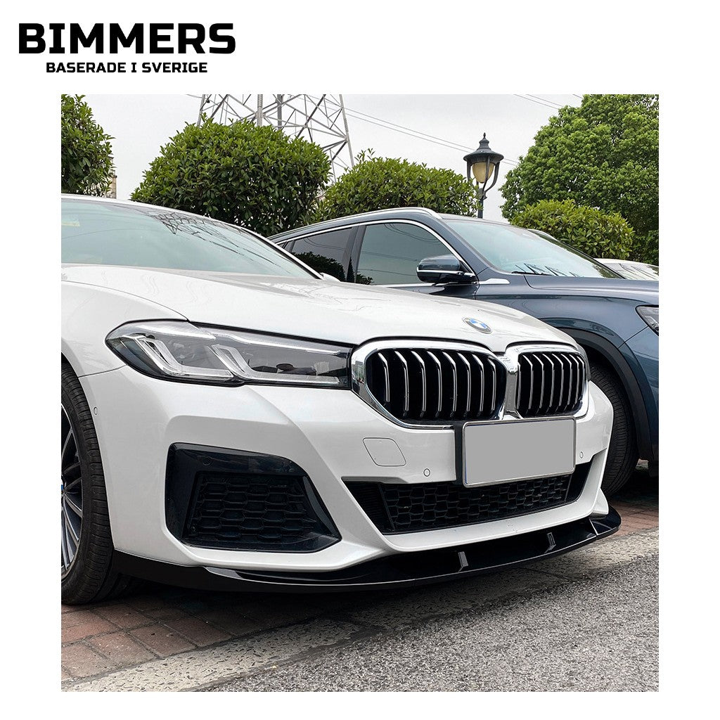 Frontläpp BMW 5-serie G30 G31 LCI från 2020 M Sport, blank svart, bild 4