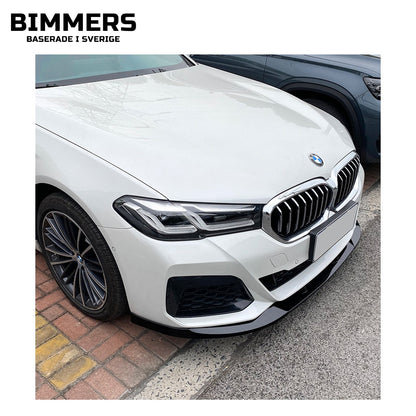 Frontläpp BMW 5-serie G30 G31 LCI från 2020 M Sport, blank svart, bild 5