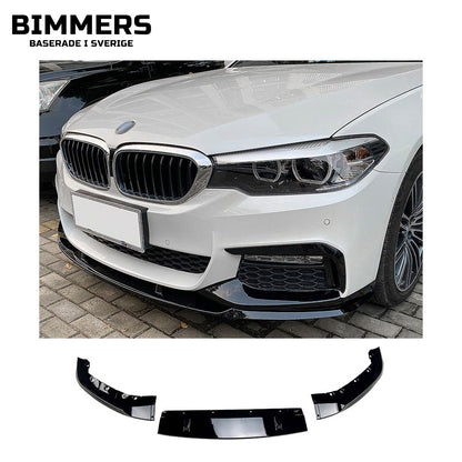 Frontläpp BMW 5-serie G30 G31 Pre LCI 2017-2020 M Sport, blank svart, bild 1