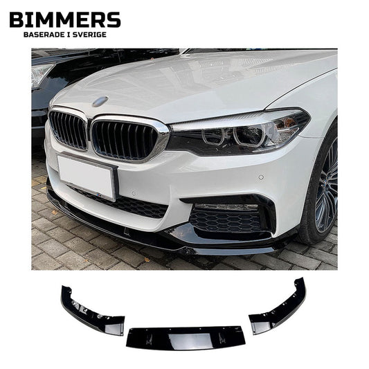 Frontläpp BMW 5-serie G30 G31 Pre LCI 2017-2020 M Sport, blank svart, bild 1