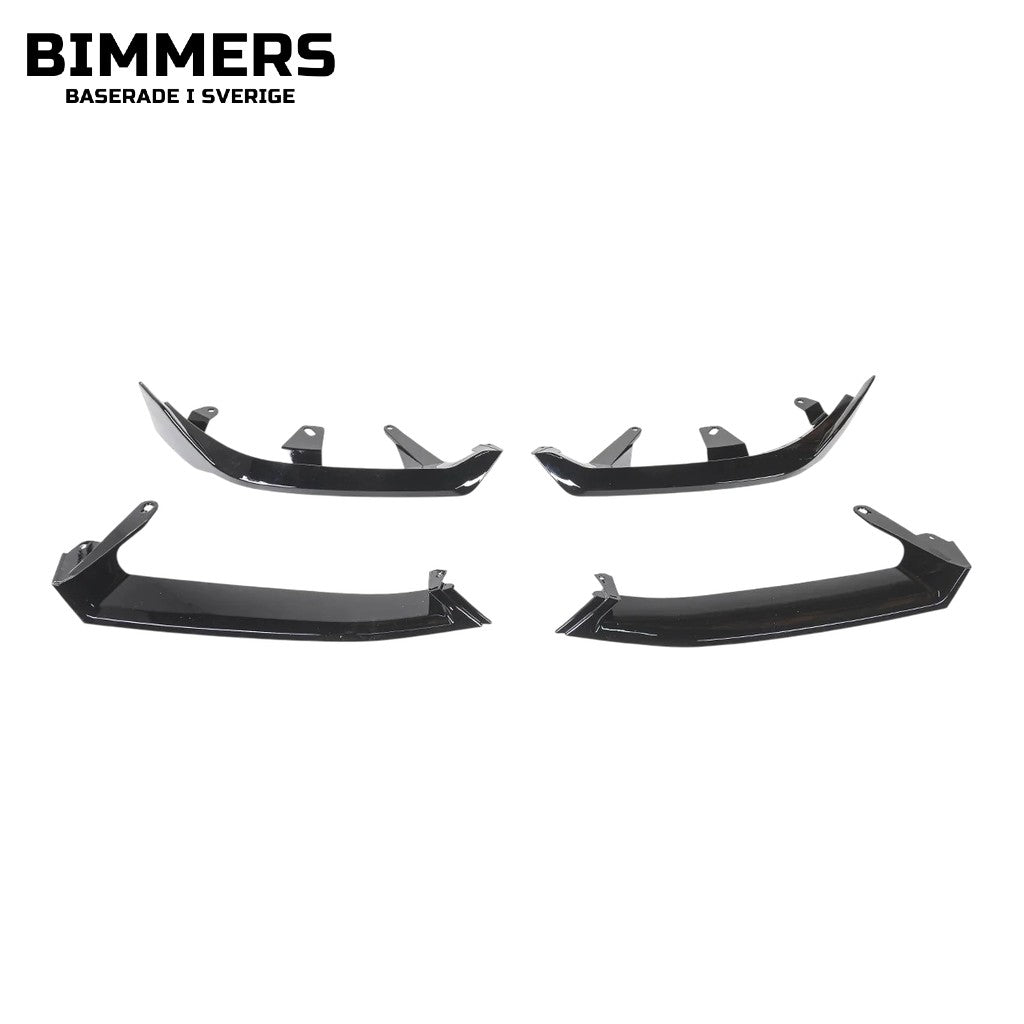 Frontläpp BMW 5-serie G60 G61 från 2023 M Sport, blank svart, bild 2