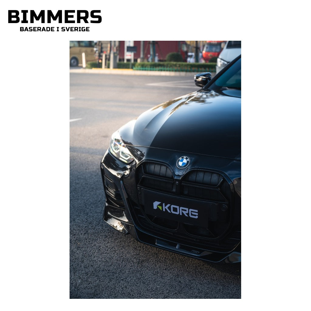 Frontläpp KORE BMW 4-serie G22 M Sport, blank svart, bild 3